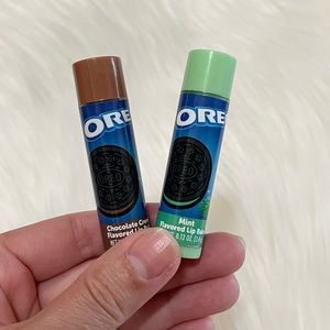 Bundle Of Oreo Flavored Lip Balm Chocolate Creme & Mint
